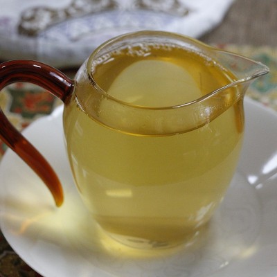 云南普洱茶饼早春大树冰岛七子饼茶叶普洱饼生茶357g笋壳 古树临沧  2饼图3