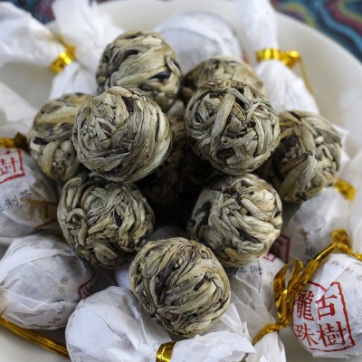 云南古树白茶龙珠批发 景谷白毫银针龙珠散装 单芽月光白 毫大白芽  2件图3