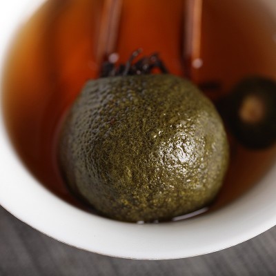 大量批发云南普洱茶叶 2019新会小青柑 宫廷普洱熟茶 500克  2斤图5