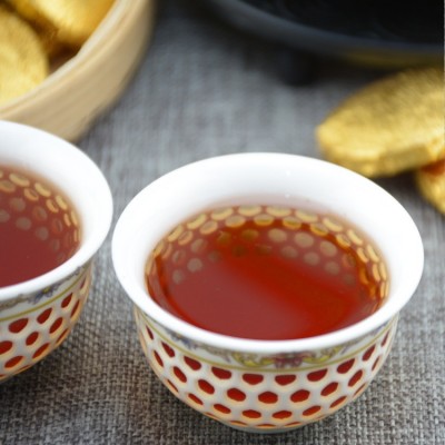 2015云南勐海味干仓普洱茶熟茶小玉饼沱茶 普洱熟茶叶产地批发  2斤图4