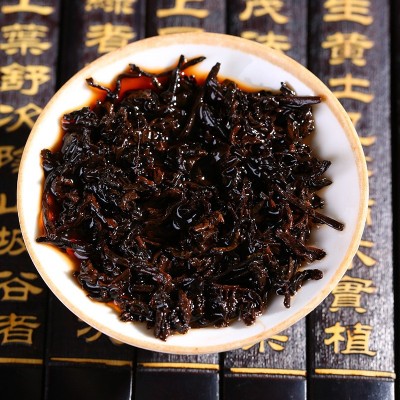 云南勐海布朗山金毫乔木七子饼普洱茶熟茶叶357克普洱熟茶  2饼图4
