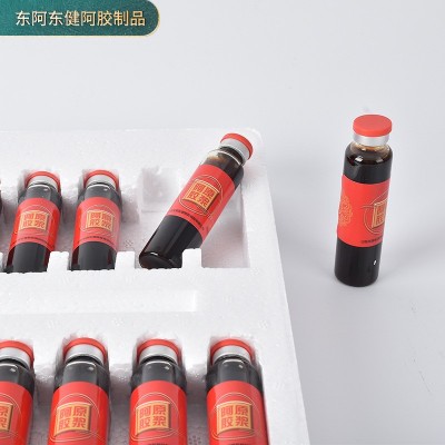 东阿厂家批发12支礼盒装浓缩阿胶浆 商超电商代发用即食阿胶浆2盒图4