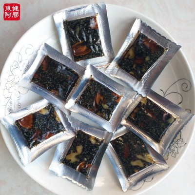 红枣枸杞阿胶糕 山东红枣阿胶糕批发 即食阿胶糕500g 一件代发2盒图2