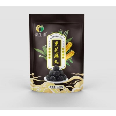 黑芝麻丸 休闲零食 加工 即食黑芝麻丸500kg图4