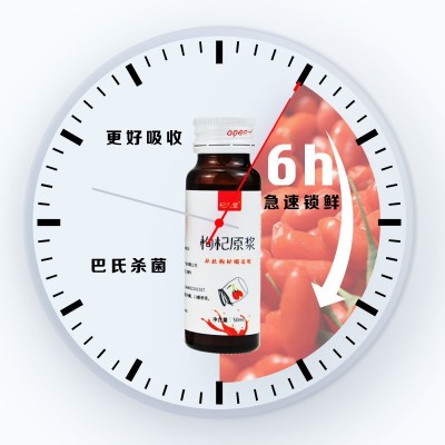 杞滋堂宁夏中宁红枸杞原浆新鲜枸杞原汁液产地厂家一件代发枸杞汁2盒图2
