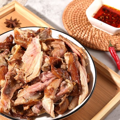 工厂麻辣麻油鸡五香扒鸡德州麻椒鸡批发手撕阿胶烧鸡熟食2只图3