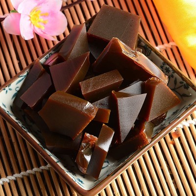 批发山东阿胶块500g 阿胶片 散片 山东大量供应阿胶2斤图2
