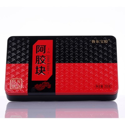 山东驴皮阿胶块片糕手工阿胶片糕原材料阿胶固元膏特产2盒图5