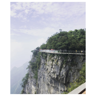 天门山玻璃栈道图5