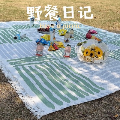 加厚防水便携户外露营帐篷草坪地垫超大春游垫子野餐垫防潮垫  1件图2