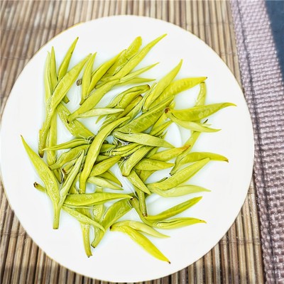 2023年碧螺春茶叶全芽曲毫春芽浓香型云南单芽绿茶散装厂家 绿茶批1斤图2