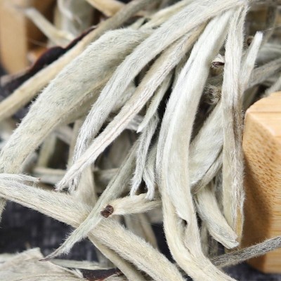 高山白毫银针500g单芽月光白散茶云南大叶种白茶2022厂家现货批发1斤图2