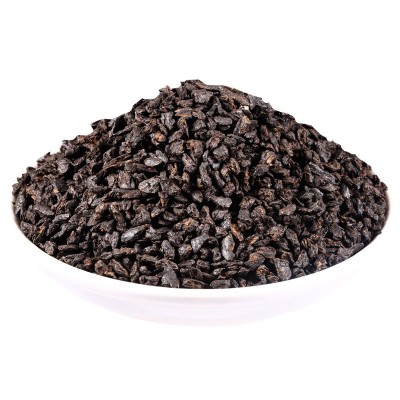 泉海茶厂批发 碎银子 五星糯香茶化石 勐海普洱熟茶小粒散装茶叶2斤图5