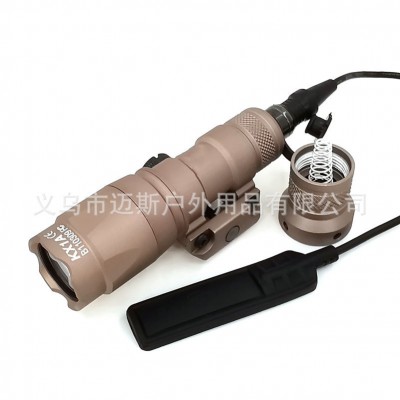 户外M300C战术手电 下挂20mm 强光手电爆闪带鼠尾  5个图4