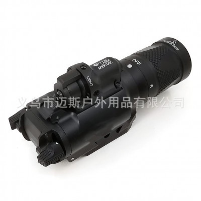 户外LED战术手电筒X400V 爆闪激光手电筒 LED红外线 沙色  5个图4