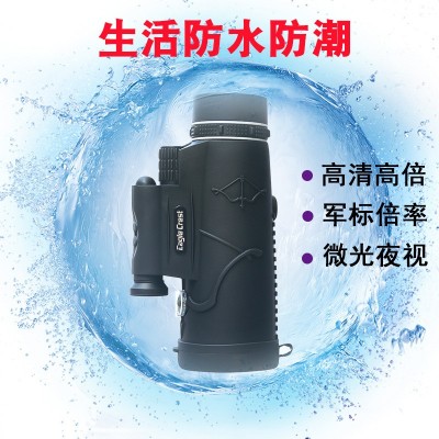 单筒望远镜高倍高清微光夜视带灯照明带激光远户外手机拍照望眼镜  1台图3