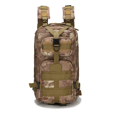 Tactical Bag 户外训练装备野营背包 单拉战术双肩3P背包   2个图3