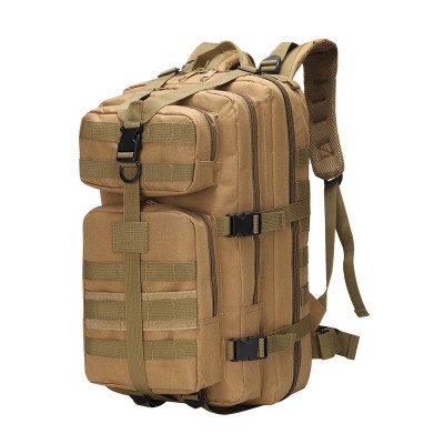 现货3P攻击战术背包户外双肩登山背包防水迷彩包35L中号3P包  2个图2