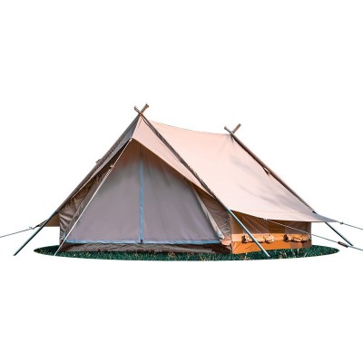 流沙小屋帐篷亘帐涤棉露营帐篷家庭式营地帐篷户外露营遮阳棚厂家2顶图5