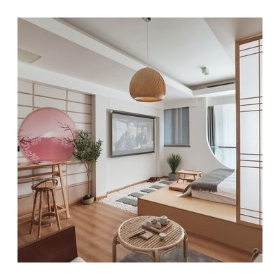 日式兮兮一居室图3