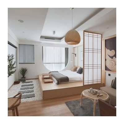 日式兮兮一居室图1