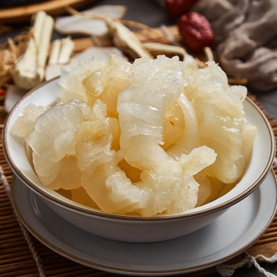 1斤装鱼胶新鲜花胶批发深海花胶冷冻鱼泡小龙胶海鲜鱼鳔鱼胶炖汤2包图1
