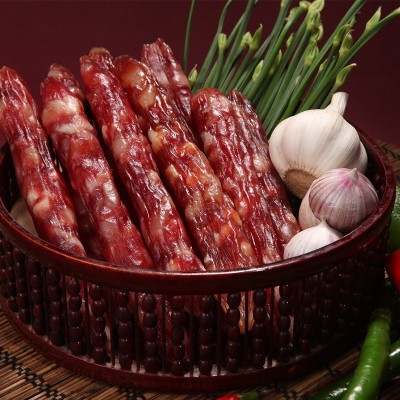 皇上皇 如愿腊肠500g 广东特产腊肠广式腊味6分瘦腊肠香肠2袋图2