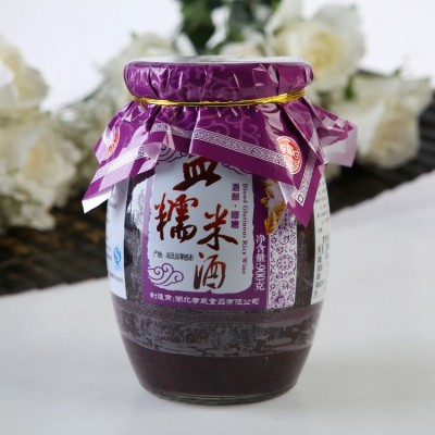湖北特产米酒包邮 孝威血糯米酒滋补米酒 6*900克//箱 厂家直销5箱图3