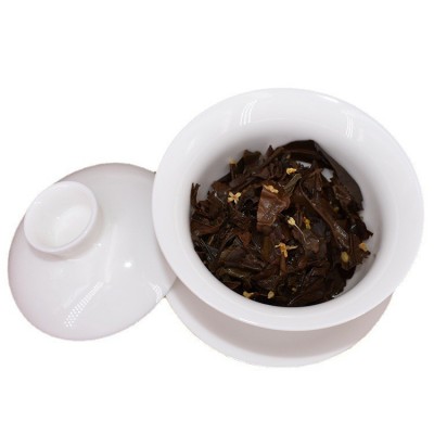 2016年福鼎寿眉桂花白茶饼干茶独立包装散装厂家批发500g  2斤图5