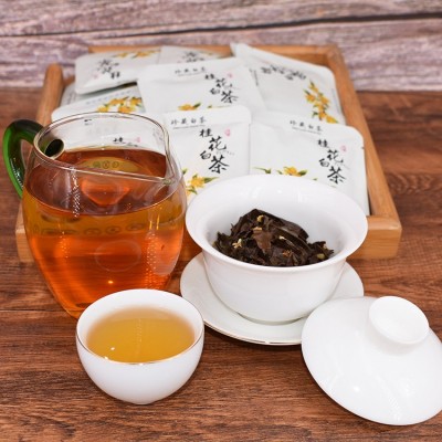 2016年福鼎寿眉桂花白茶饼干茶独立包装散装厂家批发500g  2斤图4