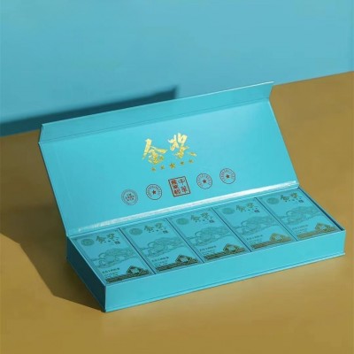 福鼎白茶2017年高山金奖贡眉寿眉老白茶饼干茶小方块茶叶礼盒装  2盒图2