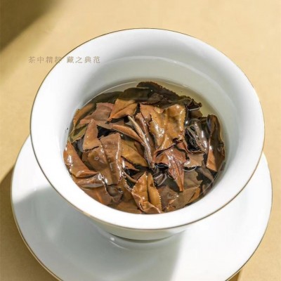 福鼎白茶2017年高山金奖贡眉寿眉老白茶饼干茶小方块茶叶礼盒装  2盒图4