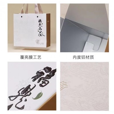 2018年福鼎老白茶散茶礼盒装100g+焖壶800ml套餐  2个图3