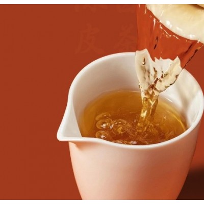 陈皮白茶2020年福鼎老白茶新会陈皮小饼干200g茶叶40片饼干茶盒装  2盒图4