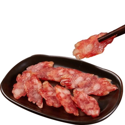 得福大利是福小包装广东腊肠广式腊肠广味香肠腊味干货特产1 00克 2包图4