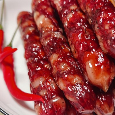 永祥牌黑椒腊肠 广式风味腊味厂家批发500g散装 中山黄圃特产 5份图2
