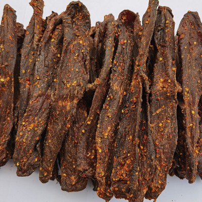 风干鸭肉干手撕鸭肉干零食散装麻辣干巴凉山风干鸭肉干 2袋图2