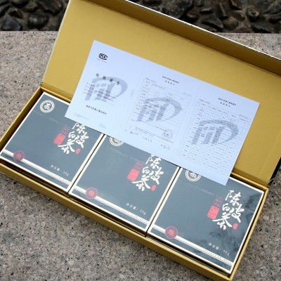 十福缘福鼎白茶陈年寿眉陈皮六泡茶礼盒装180g便携茶叶福建高山茶  2盒图2