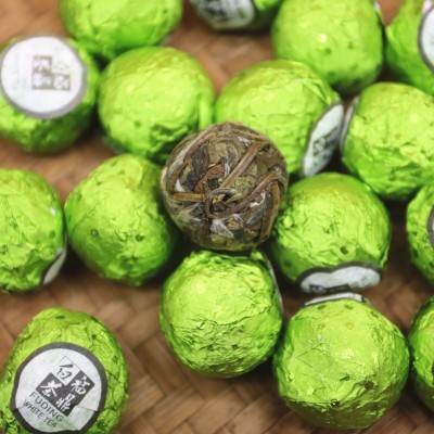 十福缘福鼎白茶寿眉贡眉老白茶便携龙珠茶500克装5款高山古树茶  2斤图2