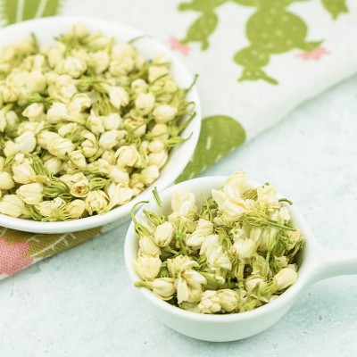 2023新茶花蕾茉莉花茶花干商用浓香茉莉新鲜花瓣茉莉茶叶原料花苞  2斤图2