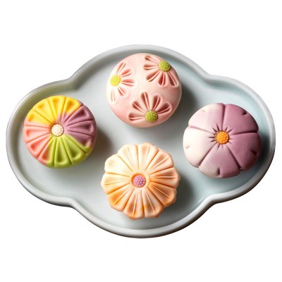 和果子中式传统糕点心菓子绿豆糕特产小吃茶点零食品订婚伴手礼盒50个图5