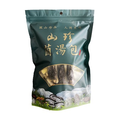 2023七彩菌汤包70g云南特产菌菇包干货炖鸡煲汤野生羊肚菌汤料包  2袋图4