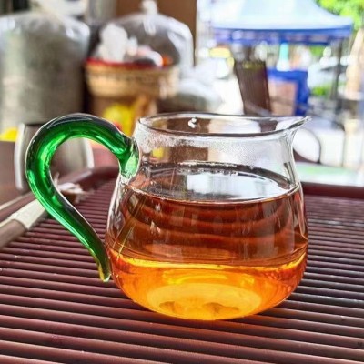 2023新茶广西野生甜茶浓香型茶叶批发烘焙鲜茶红茶125克罐装原料  2罐图2