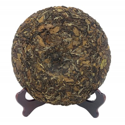 2013年福鼎的白茶寿眉老茶饼老白茶350g 高山日晒陈香厂家批发  2个图5