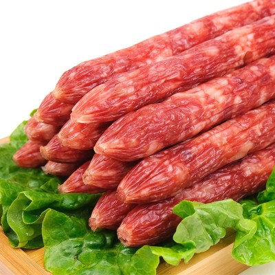 江门广式切肉腊味咸香口味广东风味农家特产广味香肠2袋图2