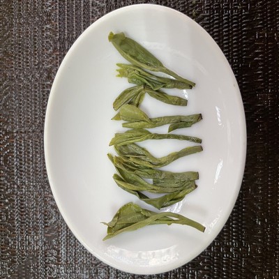 2023年三江绿茶豆香浓香型早春扁茶扁型绿茶茶叶厂家直销  2斤图4