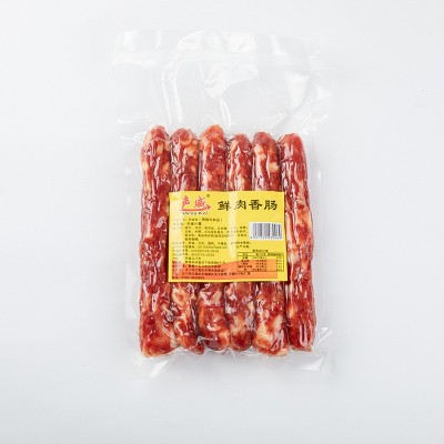 250g广味鲜肉腊肠 广东腌制腊味肉制品 煲仔蒸饭香肠250g广式腊肠2袋图5