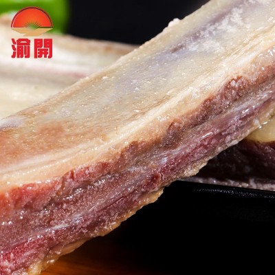 源头厂家直供重庆四川风味本味风干盐排骨花椒排骨餐饮微商批发  2件图2