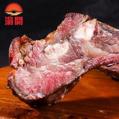 源头厂家直供烟熏腊排骨重庆四川农家风味咸排骨腊猪排骨餐饮批发  2件图2