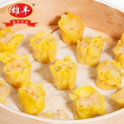 雄丰猪肉干蒸烧卖500g手工干蒸速冻食品广式早茶点心餐饮约38个  2袋图3